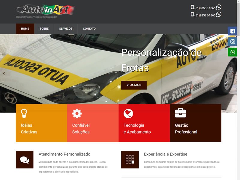 Site Prestador de Serviço